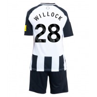 Echipament fotbal Newcastle United Joe Willock #28 Tricou Acasa 2024-25 pentru copii maneca scurta (+ Pantaloni scurti)